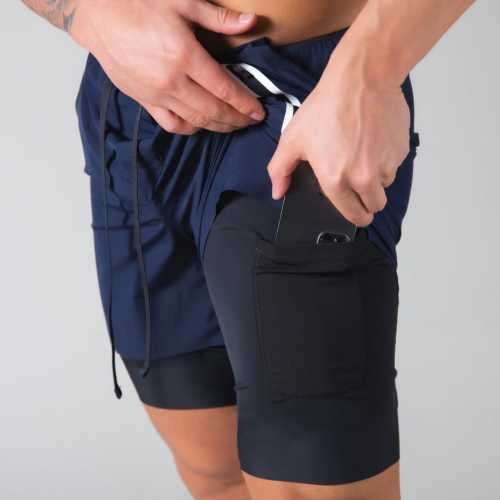 LYFT DOUBLE LAYERED SHORTS