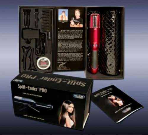 Split Ender PRO Talavera cordless split end hair trimmer (RED)