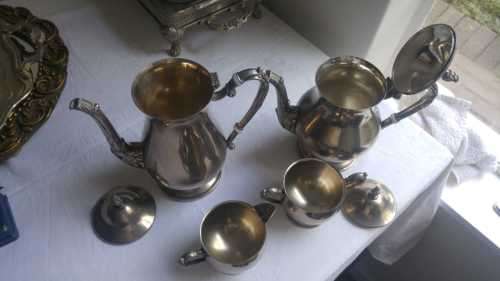 Antique Silver Tea Set