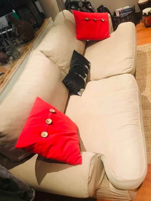 3 Seater Cori Craft Couches x 2