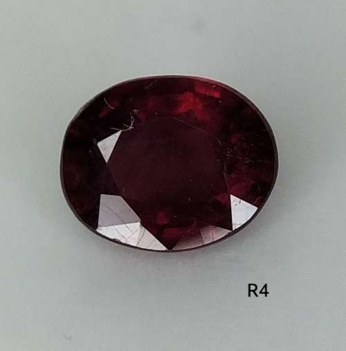 2.46ct BLOOD RED RUBY