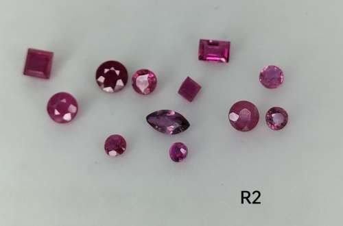 1ct LOT OF RUBIES
