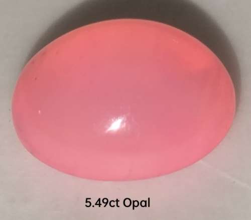 5.49ct PINK FIRE OPAL