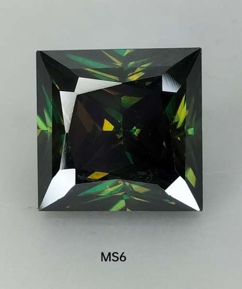 6.66ct FANCY MIX MOISSANITE