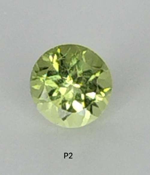 0.520ct Natural PERIDOT Round