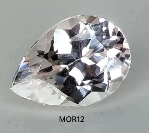 1.46ct NATURAL PEACH PINK MORGANITE