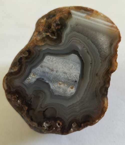 BEAUTIFUL CUT and POLISHED AGATE NODULE FROM NORTHWEST PROVINCE