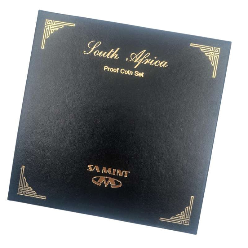 2003 South Africa Proof Coin Set in original mint box **Mintage ONLY 2356**