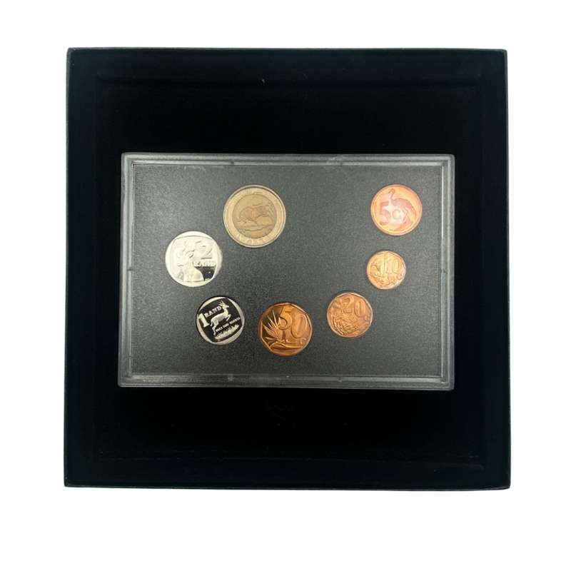 2008 South Africa Proof Coin Set in original mint box **Mintage ONLY 1563**