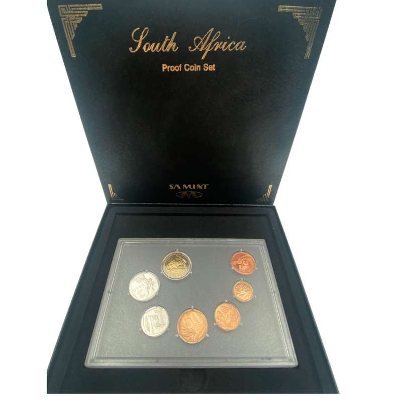 2008 South Africa Proof Coin Set in original mint box **Mintage ONLY 1563**