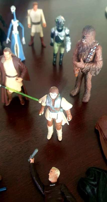 Vintage Collection of 30 x  C.1990 Mostly Hasbro Star Wars Action Figures and More..