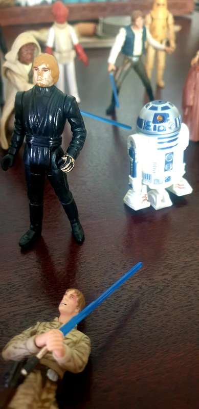 Vintage Collection of 30 x  C.1990 Mostly Hasbro Star Wars Action Figures and More..