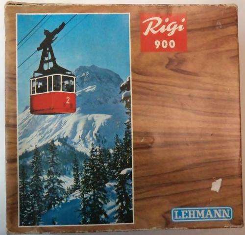 LGB LEHMAN RIGI-900 TIN TOY CABLE CAR SET