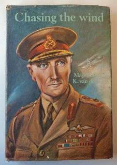 CHASING THE WIND by Maj. Gen Kenneth van der Spuy (signed/plus first day cover and funeral programme