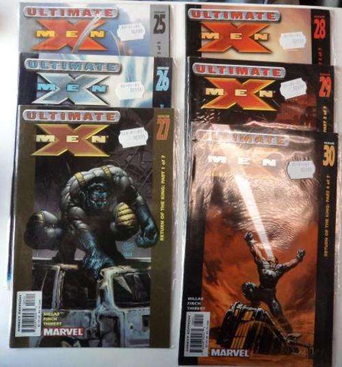 ULTIMATE X MEN VOL 1 NUMBERS 25 - 30