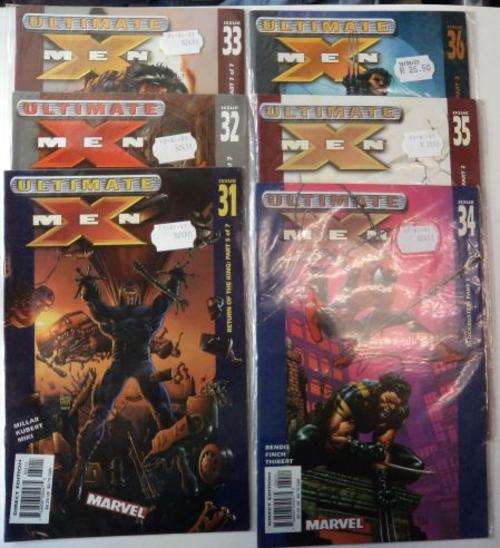 ULTIMATE X MEN VOLUME 1, NUMBERS 31 - 36