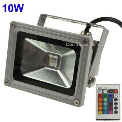 Multi-colour Waterproof RGB Flood Light 10W High Power - *Excellent Price!! *