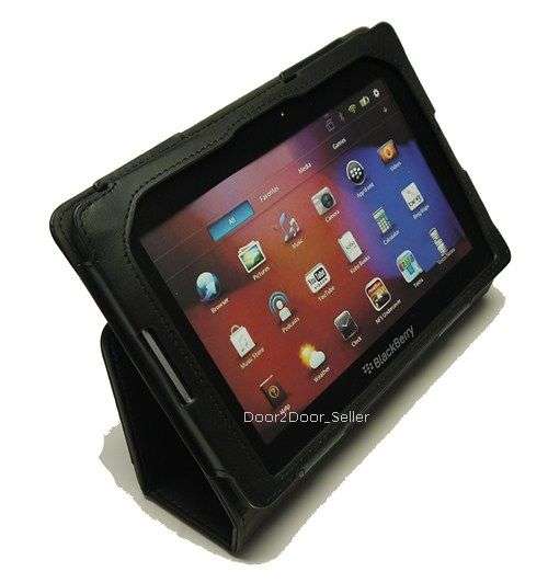 Genuine Leather Case for Blackberry Playbook***FREE STYLUS PEN + SCREEN PROTECTOR**