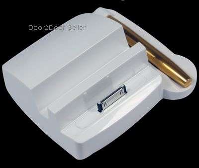 Sync & Charger Dock Station with Pen for Samsung Galaxy Tab P6200, P3100, P7500, P7300, P7100, P1000