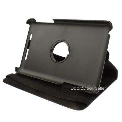 Leather Case for Samsung Galaxy Tab P6200 & P3100, Full Blue Cover Rotating Case for 7.0 PLUS