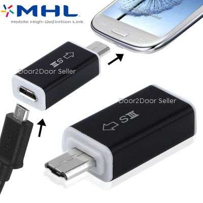 S3 HDTV ADAPTER TIP - To be used with a MHL Adapter