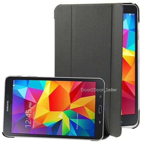 Samsung 8" TAB 4, T330 Leather Book Cover Case Colour