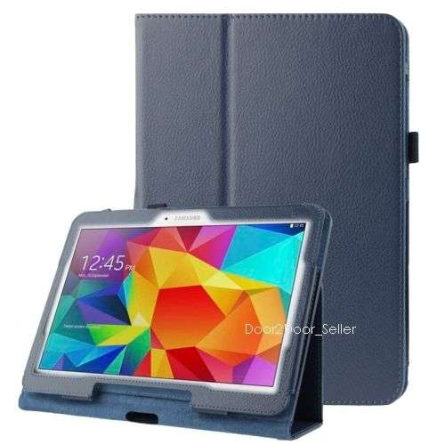 Samsung 10.1" TAB 4, T530/531 Leather Folio Case Cover Colour