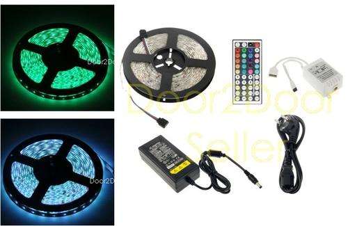 5M LED Strip light 5050 RGB Colour Waterproof