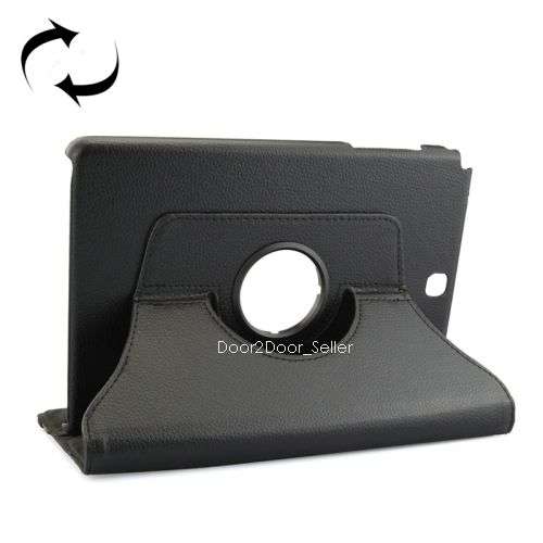 Samsung 9.7" TAB A, P550 Leather Case Swivel Rotating Cover