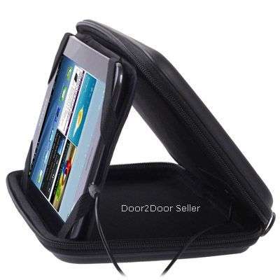 7" AMPLIFIED TWIN STEREO SPEAKERS and CARRY CASE for DSTV WALKA 7 and SAMSUNG/other 7" tablet