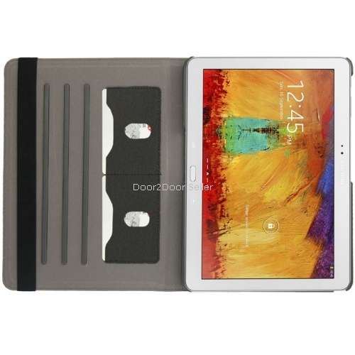 2014 Note 10.1" Samsung Galaxy Case - Swivel Rotating Case in Colours