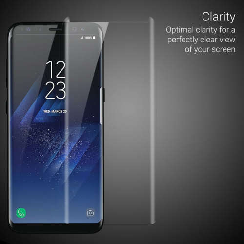 Samsung S8 PLUS Tempered Glass 9H Case Friendly Screen Protector 3D Arc IN STOCK