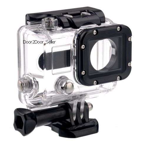 GoPro HERO 4 /3+ /3 Splashproof Shockproof Dustproof Protective Full Housing Case