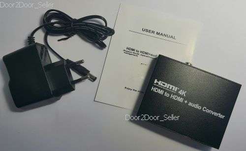 HDMI to HDMI Converter + AUDIO EXTRACTOR