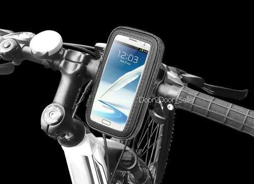 Handle Bar Phone Mount for Bike/Cycle (LARGE Case)