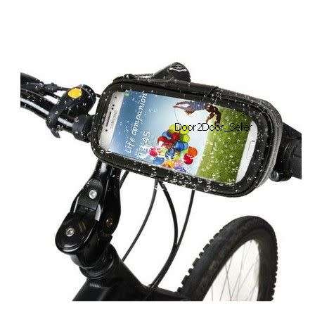 Handle Bar Phone Mount for Bike/Cycle (LARGE Case)