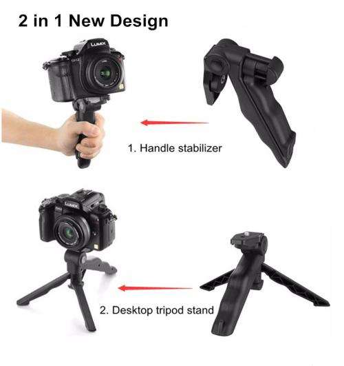 Best Tripod Universal Mini Handheld/Desktop Tripod for Phone, GoPro, Camera