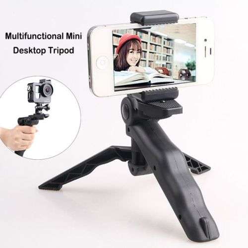 Best Tripod Universal Mini Handheld/Desktop Tripod for Phone, GoPro, Camera