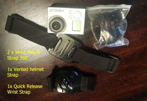 GoPro Hero 3+ with LCD, Wifi Remote & Accessories