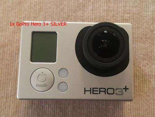 GoPro Hero 3+ with LCD, Wifi Remote & Accessories
