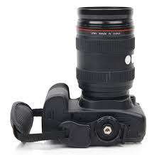 Camera Hand Grip Black Leather Strap