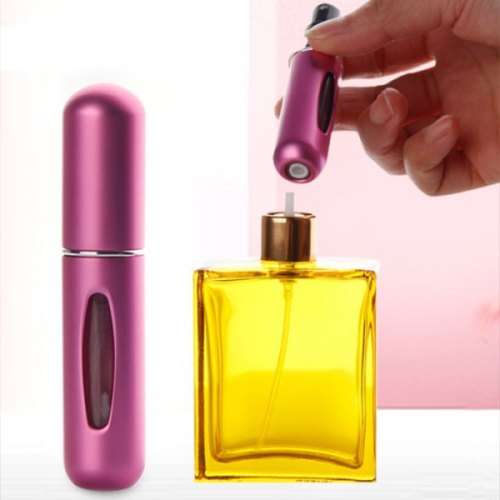 Portable Mini Perfume Refillable Spray Bottle convenient for Travel Gym Handbag