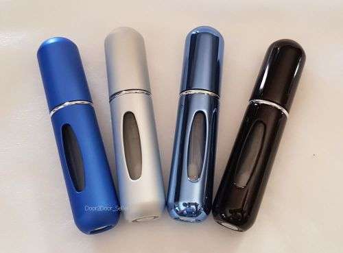 Portable Mini Perfume Refillable Spray Bottle convenient for Travel Gym Handbag