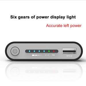 10 000mah Wireless Power Bank Fast Charge External Battery for Multiple Electronic Device