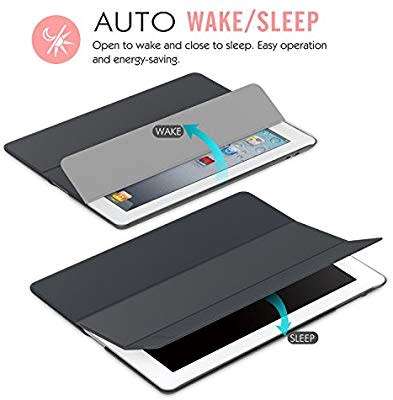 iPad Air 3 Tri Fold Hard Back SMART Case - 10.5" iPad Air 3 Cover Sleep/Wake