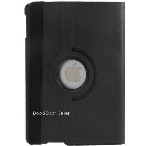9.7" iPad AIR Swivel Rotating Leather Case - iPad Air 9.7" cover avl in Colours