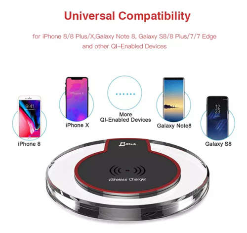 QI Wireless Phone Charger Pad 5W