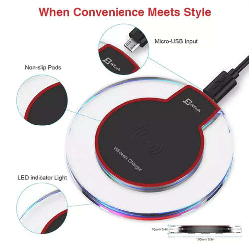 QI Wireless Phone Charger Pad 5W