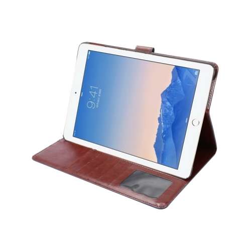 Case IPAD 9.7 AIR 2 / PRO Leather Folio Wallet Cover with Stand