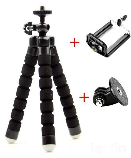 Mini Flexible Tripod Octopus Stand for Phone, Action GoPro and Small Camera Wrap Tripod
